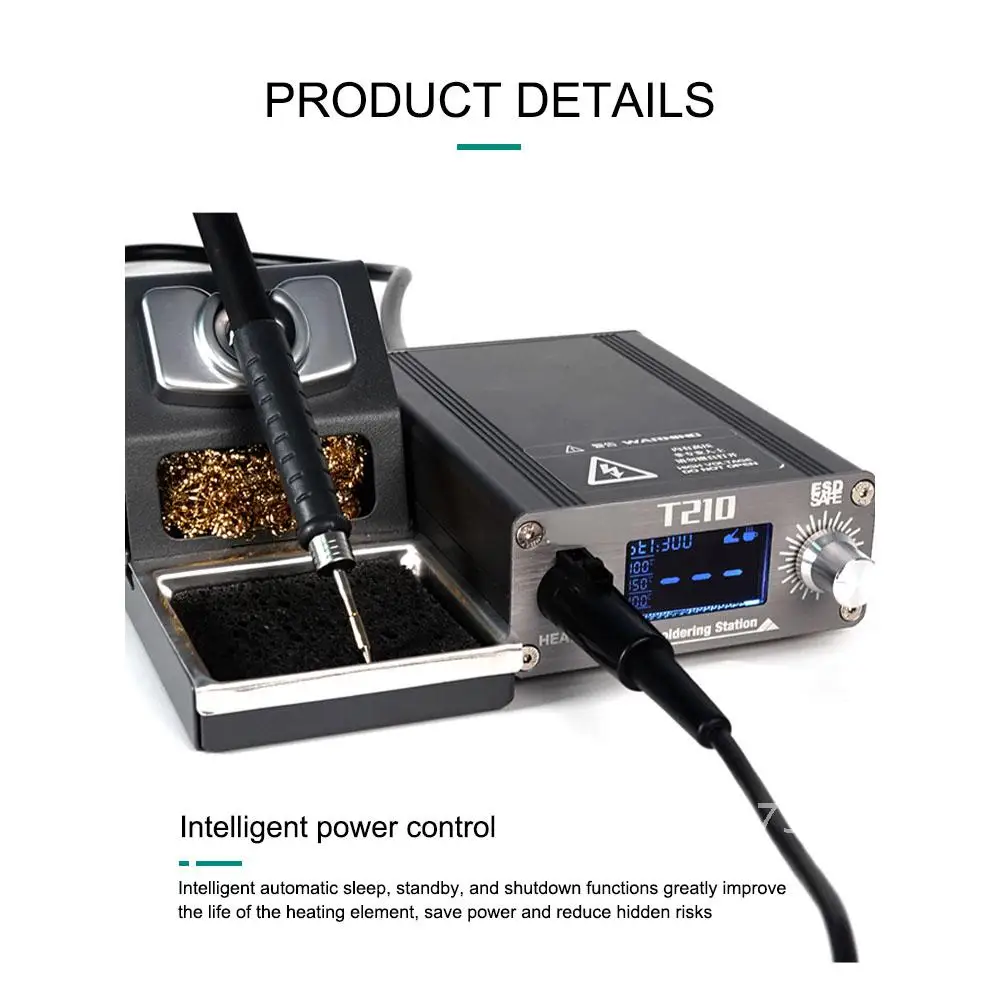 GVM T210 Sunshine Soldering Station Constant Temperature For Mobile Phone Repair Adjustable Temperature
GVM T210 Sunshine Soldering Station Constant Temperature For Mobile Phone Repair Adjustable Temperature