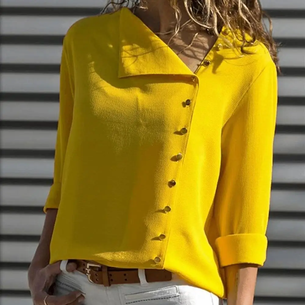 Women Tops And Blouses 2023 Fashion Long Sleeve Skew Collar Chiffon Blouse Casual Tops Elegent Work Wear Shirt
Women Tops And Blouses 2023 Fashion Long Sleeve Skew Collar Chiffon Blouse Casual Tops Elegent Work Wear Shirt