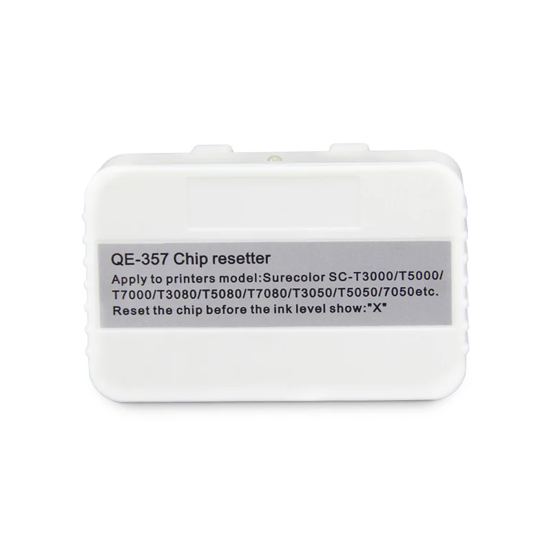 

QE-357 Ink Cartridge Chip Resetter For Epson Surecolor T3000 T5000 T7000 T3080 T5080 T7080 T3280 T5280 T7280 T30600 Printer