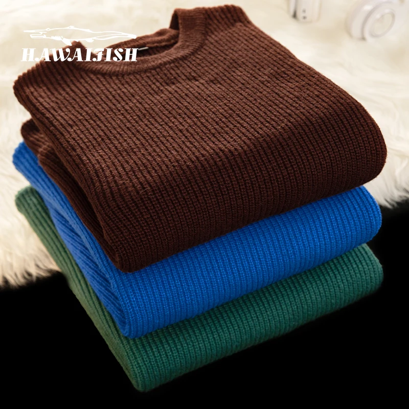 HAWAIFISH Men's Solid Color Sweater 2022 Autumn And Winter New Casual Sweater Simple Pullover Cold-proof Warm Pullover Sweater
HAWAIFISH Men's Solid Color Sweater 2022 Autumn And Winter New Casual Sweater Simple Pullover Cold-proof Warm Pullover Sweater
