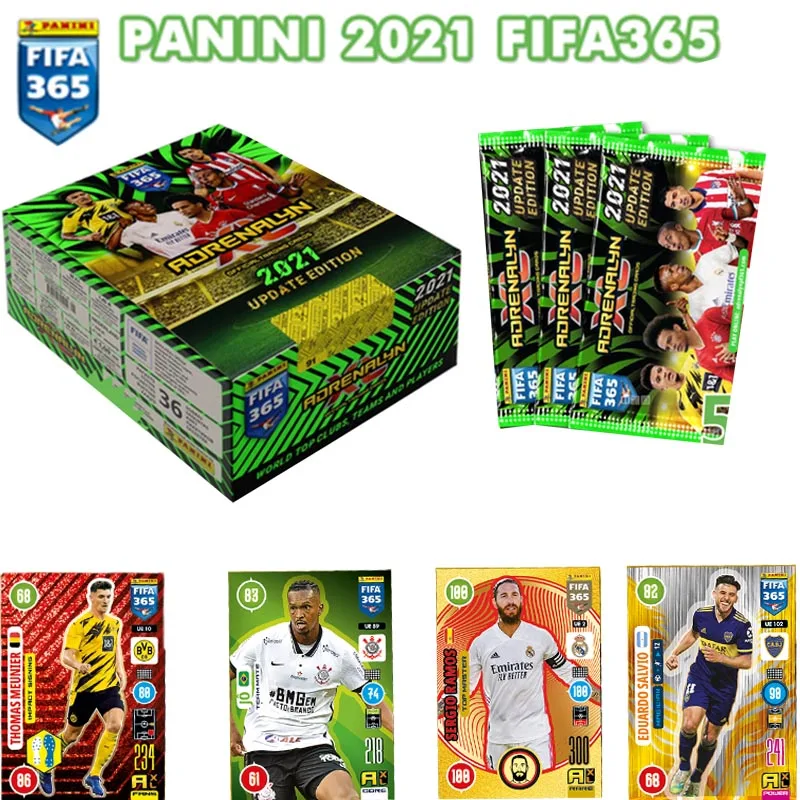 

2021 Panini Fifa365 Update Edition Official Trading Ballsuperstar Collection Card Fans Children Birthday Gift