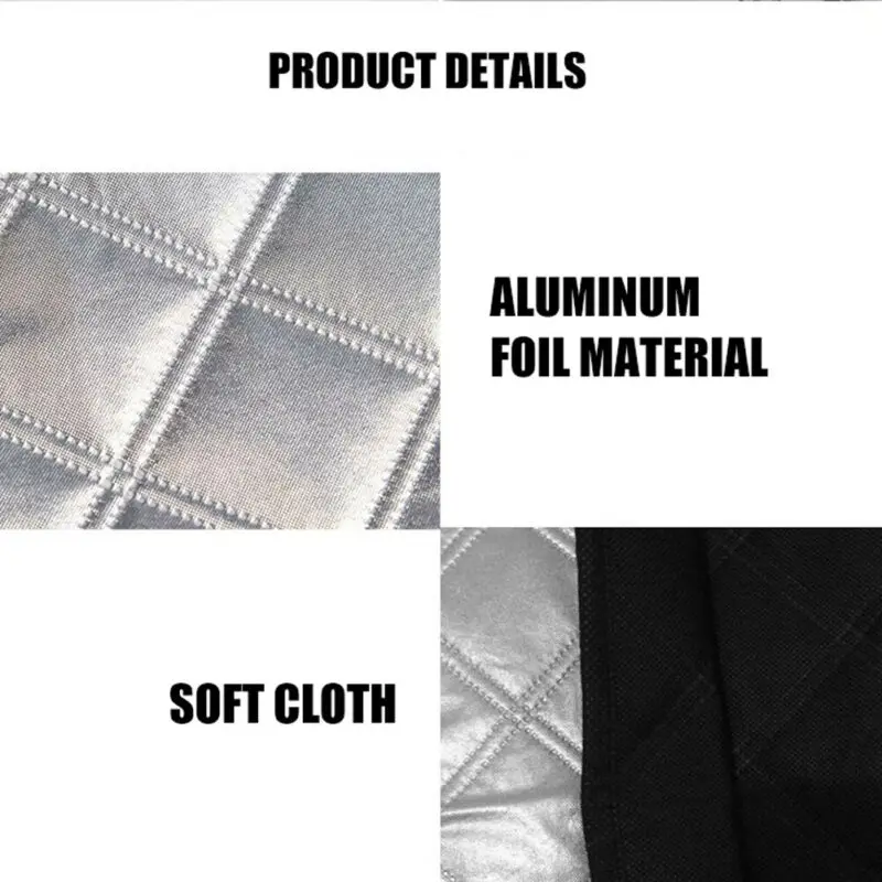 Frost Windshield cover Ice Snow Snow and frost Sun Shade 1pc Three-layer quilted 4 Layers Windshield Winter Auto
Frost Windshield cover Ice Snow Snow and frost Sun Shade 1pc Three-layer quilted 4 Layers Windshield Winter Auto