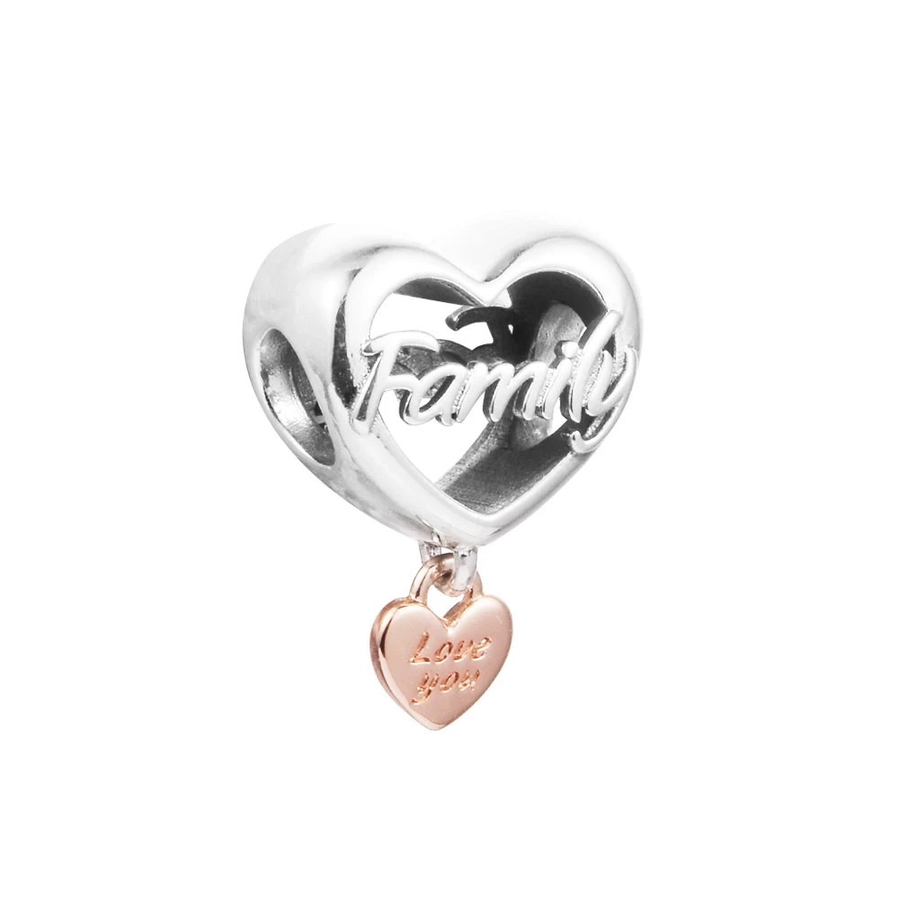 Free Shipping Items Love You Family Heart Charm Christmas Crystal 925 Silver Original DIY Kit To Make Bracelets And Necklaces
Free Shipping Items Love You Family Heart Charm Christmas Crystal 925 Silver Original DIY Kit To Make Bracelets And Necklaces