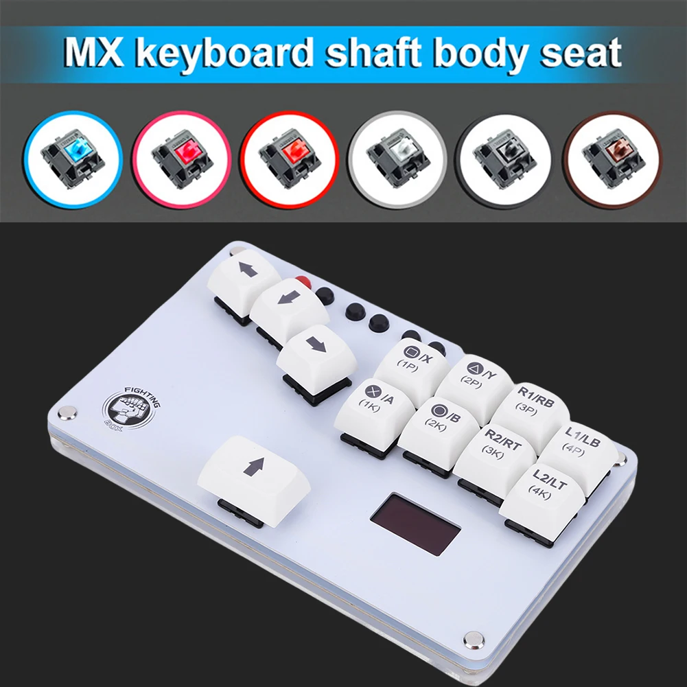 HitBox Fighting Box Gamepad Keyboard WASD GP2040-CE Arcade Joystick Fighting Stick Controller For PS3/PS4/Nintendo Switch/Steam
HitBox Fighting Box Gamepad Keyboard WASD GP2040-CE Arcade Joystick Fighting Stick Controller For PS3/PS4/Nintendo Switch/Steam