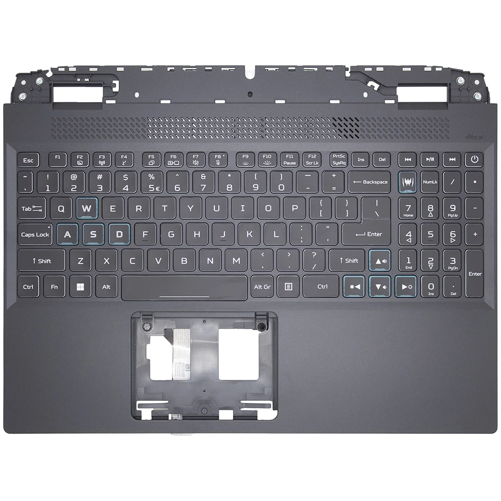 For Acer AN515-58 AN515-46 N22C1 laptop upper cover palm rest case backlight keyboard For Acer AN515-58 AN515-46 N22C1 laptop upper cover palm rest case backlight keyboard