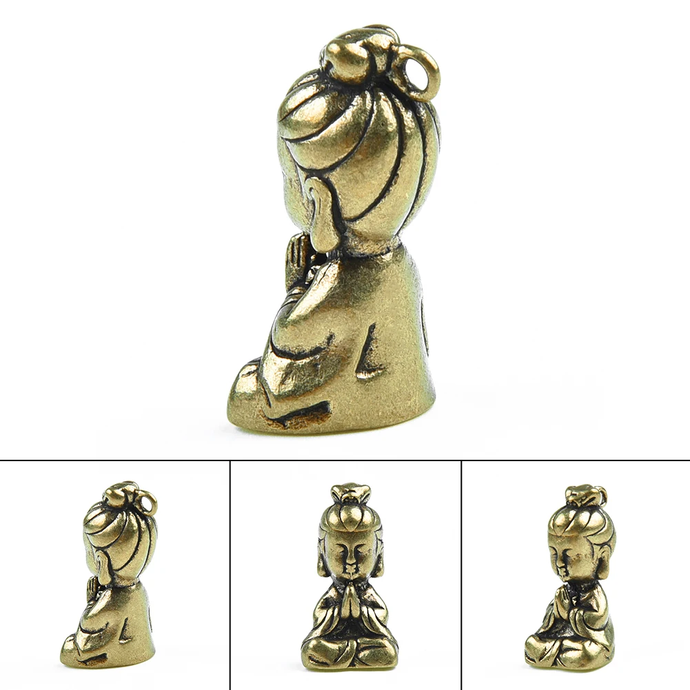 Vintage Solid Brass Guanyin Buddha Figurine Mini Statue Ornament Home Office Decor Handcraft Desktop Home Decor
Vintage Solid Brass Guanyin Buddha Figurine Mini Statue Ornament Home Office Decor Handcraft Desktop Home Decor