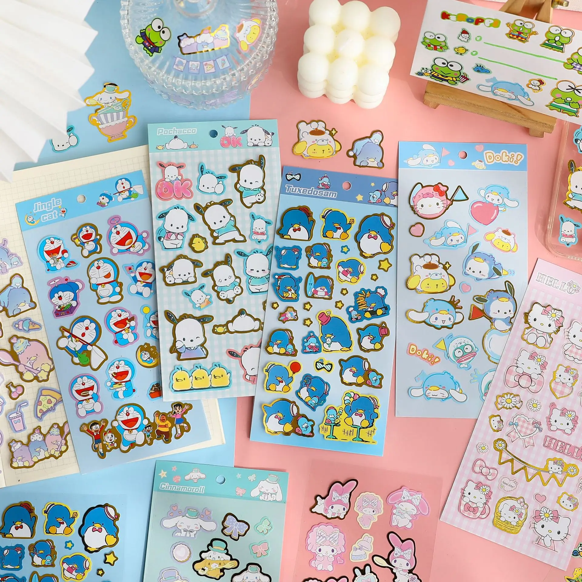 Горячее тиснение милый мультфильм Cinnamoroll похвалка My Melody Sanrio серии наклейка для сумки Guka
Горячее тиснение милый мультфильм Cinnamoroll похвалка My Melody Sanrio серии наклейка для сумки Guka