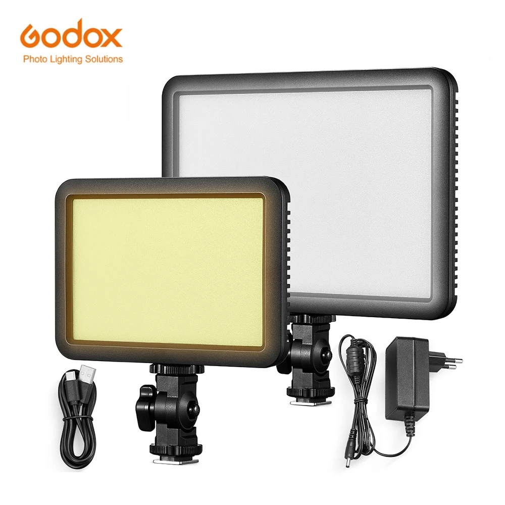 Godox LDP8D/Bi LDP18D/Bi 5600K/2800K-6500K LED Video Light Panel Lamp For Camera Fill light Photography Indoor/Outdoor lighting
Godox LDP8D/Bi LDP18D/Bi 5600K/2800K-6500K LED Video Light Panel Lamp For Camera Fill light Photography Indoor/Outdoor lighting