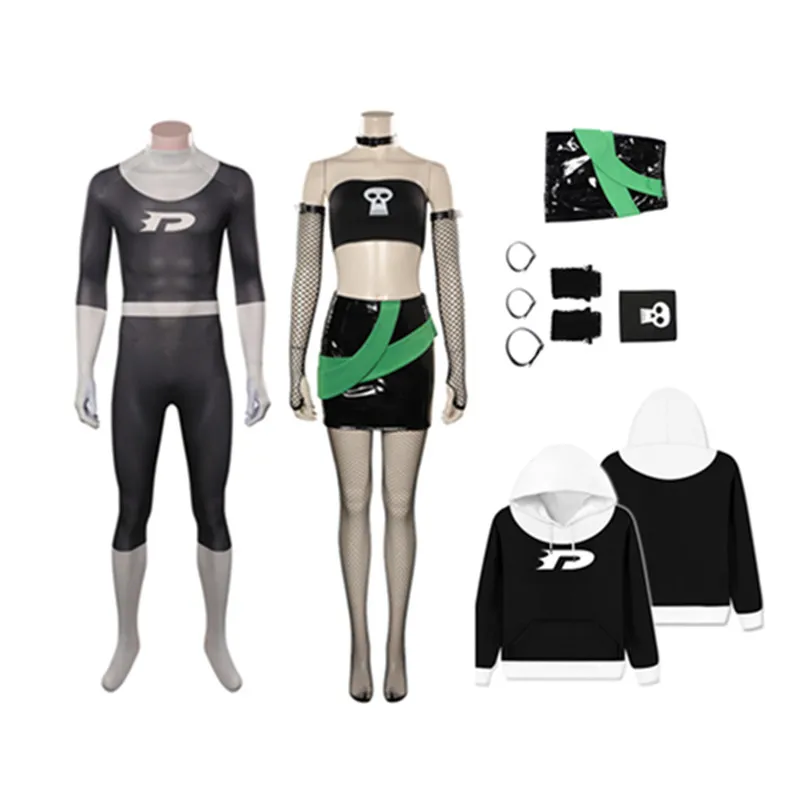 Sam Manson/Danny Cosplay Costume Men Women Jumpsuit Danny Cos Phantom Hoodie Halloween Carnival Party Disguise Outfits
Sam Manson/Danny Cosplay Costume Men Women Jumpsuit Danny Cos Phantom Hoodie Halloween Carnival Party Disguise Outfits