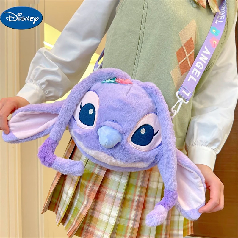 Original Disney Anime Kawaii Lilo & Stitch Angel Plush Toy Shoulder Messenger Bag Cartoon Soft Peluches Handbag Doll Kids Gift 
Original Disney Anime Kawaii Lilo & Stitch Angel Plush Toy Shoulder Messenger Bag Cartoon Soft Peluches Handbag Doll Kids Gift