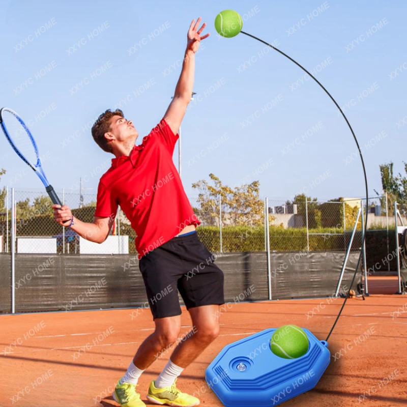 

Tennis Trainer Single Play with Line Rebound One Person Self-Practice Artifact Beginner Children's Tennis Rackets Suit