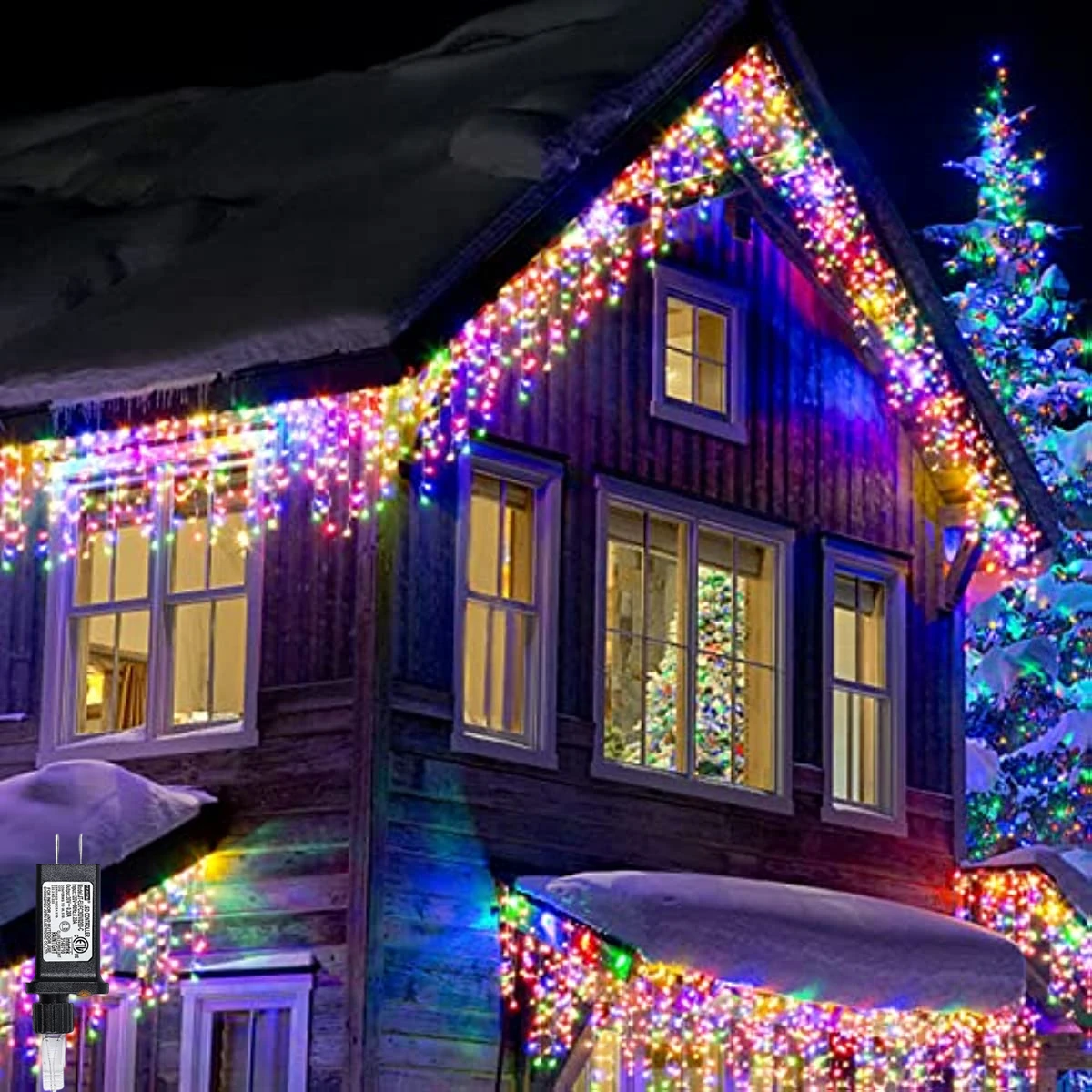 Christmas Decorations 2024 Outdoor Lights Garland 24V Safety Voltage Led Icicle Curtain Light 20M 864 Leds New year's Garland
Christmas Decorations 2024 Outdoor Lights Garland 24V Safety Voltage Led Icicle Curtain Light 20M 864 Leds New year's Garland