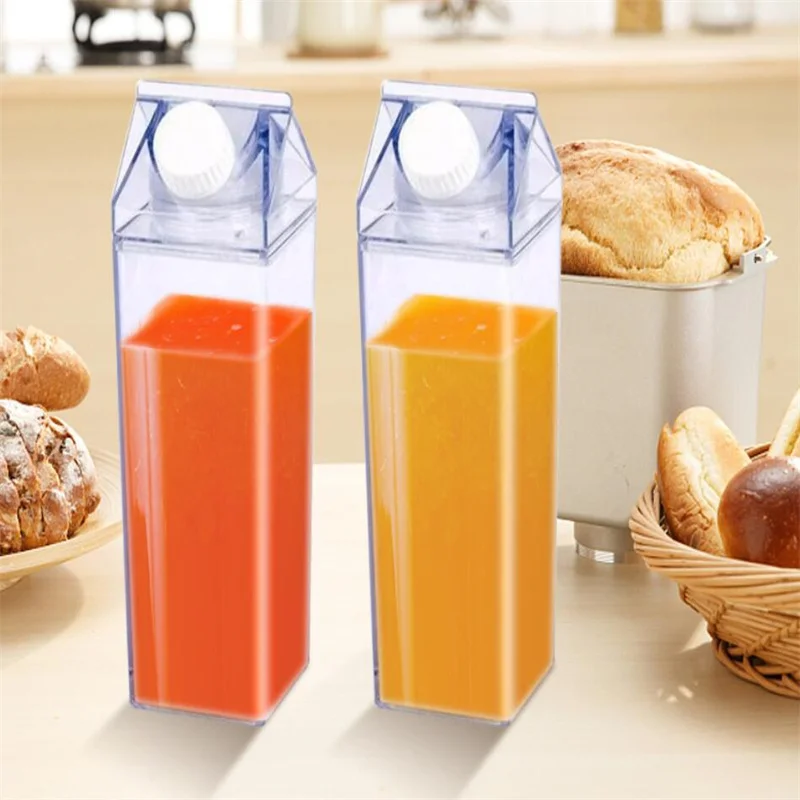 500Ml Milk Carton Water Bottle Sports Square Milk Juice Water Bottle Outdoor Tour Camping Drinking Portable Cup
500Ml Milk Carton Water Bottle Sports Square Milk Juice Water Bottle Outdoor Tour Camping Drinking Portable Cup