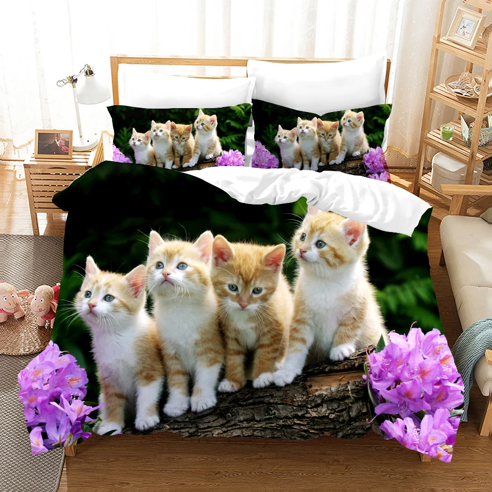 3D Cute Wolves Cat Dog Print Bedding Set Cute Duvet Quilt Cover Wild Animal Tribal Bed Cover With Pillowcases Custom Bed Linen
3D Cute Wolves Cat Dog Print Bedding Set Cute Duvet Quilt Cover Wild Animal Tribal Bed Cover With Pillowcases Custom Bed Linen