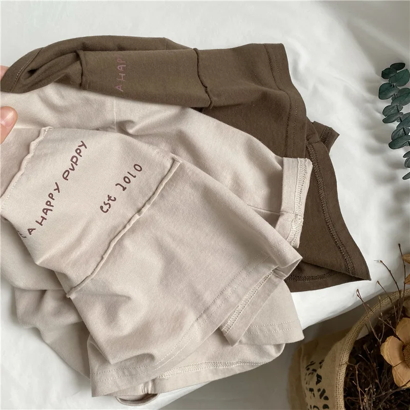 2025 Spring New Children Long Sleeve T Shirts Letter Patch Boys Vintage T Shirt Kids Bottoming Tops Baby Casual Tee Clothes 3 S3ffa8fb14c4b4a86b4c32b4253d6c5d3L