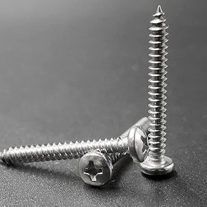 

M3.9*9.5/13/19/22/25/32/35/45 stainless steel 304 phillips cross recessed pan head self tapping screws hardware458
