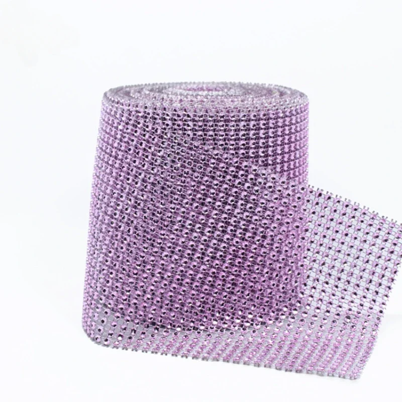 Wedding Decoration Multipurpose Crystal Diamond 24Rows/Roll Crystal Tulle Plastic for Party DIY Handmade Mesh Rhine-stone Ribbon
Wedding Decoration Multipurpose Crystal Diamond 24Rows/Roll Crystal Tulle Plastic for Party DIY Handmade Mesh Rhine-stone Ribbon