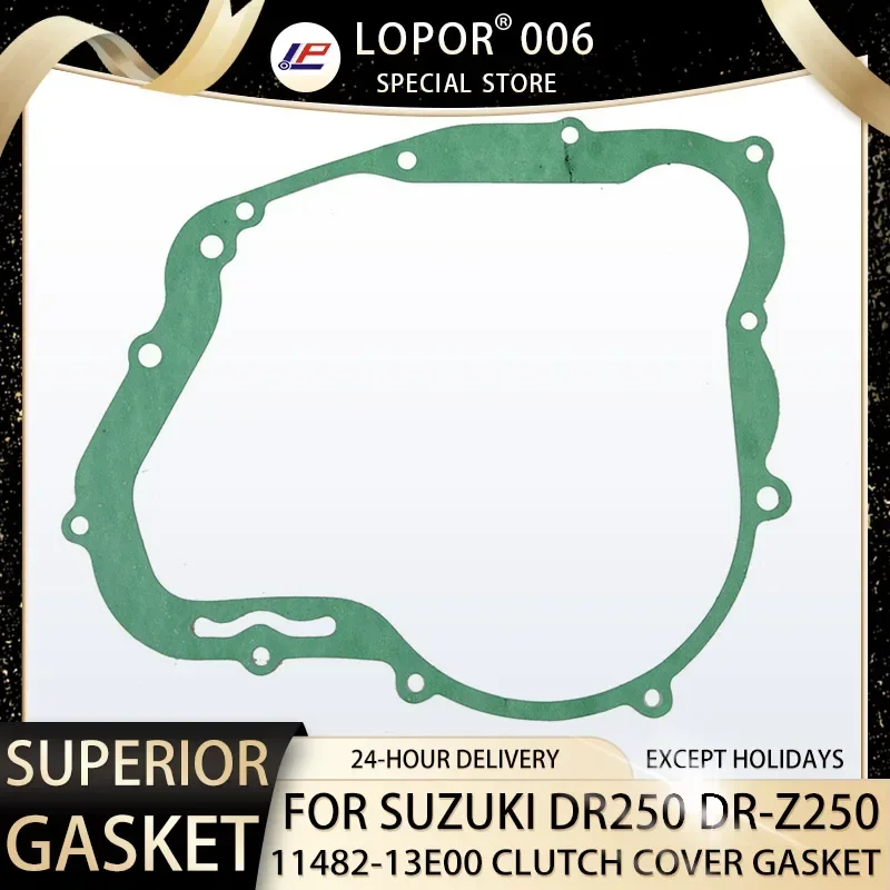 Крышка картера двигателя мотоцикла, уплотнительная прокладка сцепления для SUZUKI DR250 1998-2000 DRZ250 DR-Z250 2001-2007 DR DRZ DR-Z 11482-13E00
Крышка картера двигателя мотоцикла, уплотнительная прокладка сцепления для SUZUKI DR250 1998-2000 DRZ250 DR-Z250 2001-2007 DR DRZ DR-Z 11482-13E00