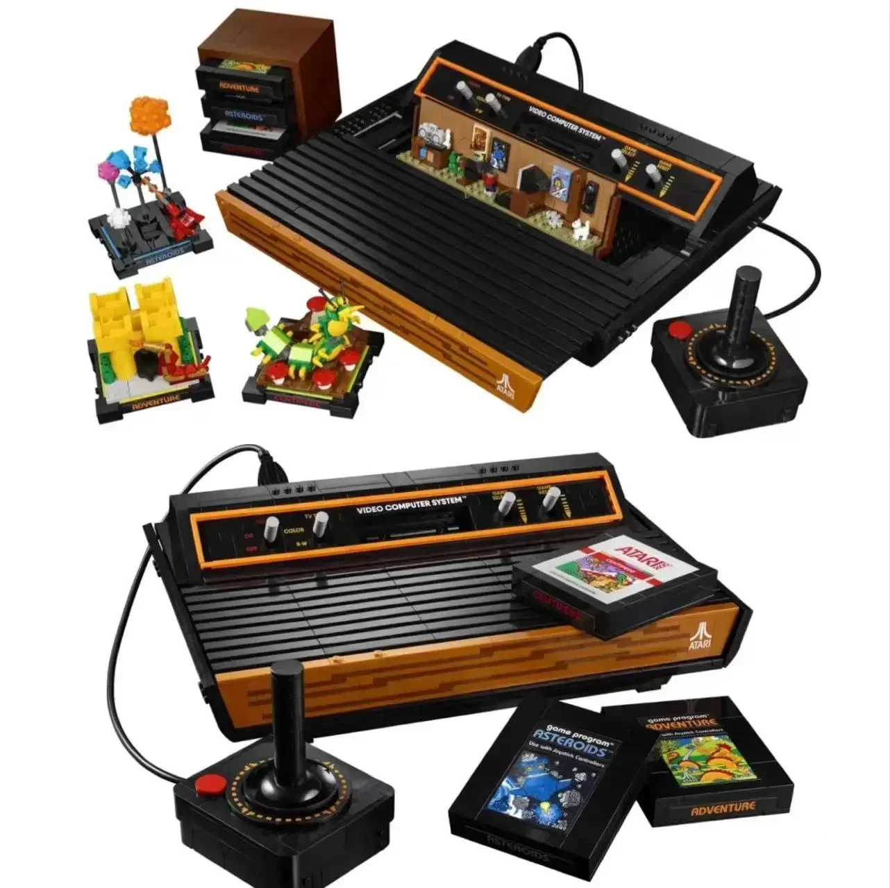 IN stock 10306 2600 Console Video Computer System 71374Icons Model Building Kit Blocks Bricks Game Set Toys For Children Gift 
IN stock 10306 2600 Console Video Computer System 71374Icons Model Building Kit Blocks Bricks Game Set Toys For Children Gift