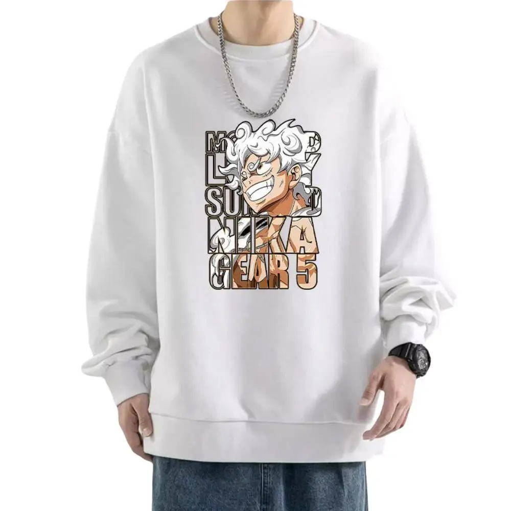 Anime One Piece Monkey D Luffy children clothes Cartoon Versatile Loose Casual Printing Long Sleeves Top Trend Thicken Sweater
Anime One Piece Monkey D Luffy children clothes Cartoon Versatile Loose Casual Printing Long Sleeves Top Trend Thicken Sweater