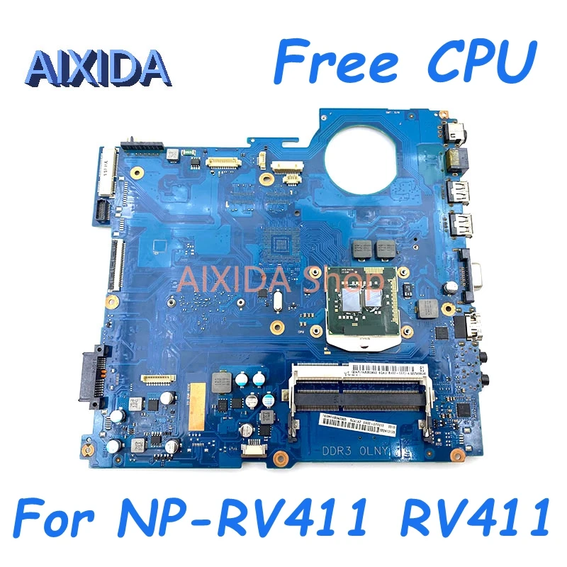 AIXIDA BA41-01432A BA41-01433A BA41-01434A BA92-07702A для Samsung BA92-07701B RV411, материнская плата для ноутбука DDR3 с процессором
AIXIDA BA41-01432A BA41-01433A BA41-01434A BA92-07702A для Samsung BA92-07701B RV411, материнская плата для ноутбука DDR3 с процессором