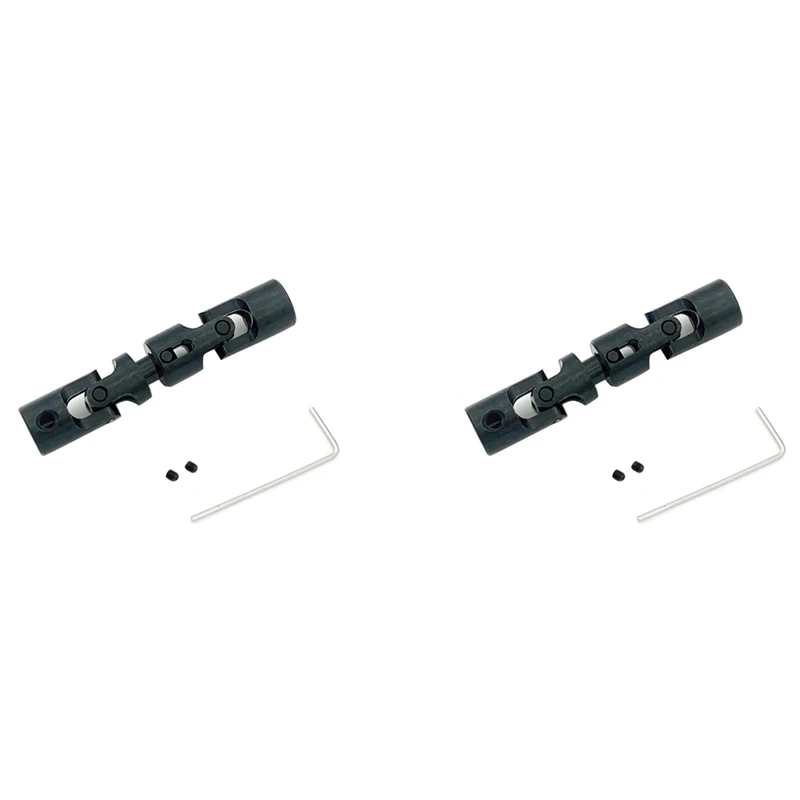 2X Metal Universal Drive Shaft CVD For WPL D42 1/10 RC Drift Car Upgrade Parts Spare Accessories,Black
2X Metal Universal Drive Shaft CVD For WPL D42 1/10 RC Drift Car Upgrade Parts Spare Accessories,Black