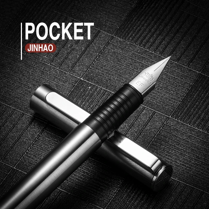Перьевая ручка Jinhao 65 Series, матовая черная, цельностальная, для ежедневного письма, офиса, школы, F7108
Перьевая ручка Jinhao 65 Series, матовая черная, цельностальная, для ежедневного письма, офиса, школы, F7108