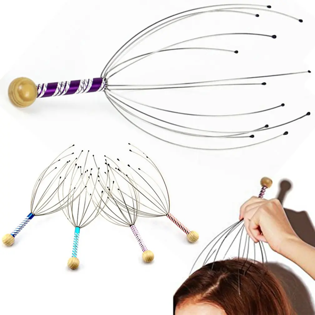 Head Relaxing Stimulate Blood Circulate Claw Head SPA Scalp Neck Stress Relief Octopus Massage Release Doctor Steel Ball Massage
Head Relaxing Stimulate Blood Circulate Claw Head SPA Scalp Neck Stress Relief Octopus Massage Release Doctor Steel Ball Massage
