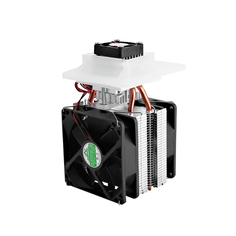 12V 10A Two-tube Cooler Semiconductor Refrigeration Cooling System DIY Kit for Mini Air Conditioner
12V 10A Two-tube Cooler Semiconductor Refrigeration Cooling System DIY Kit for Mini Air Conditioner