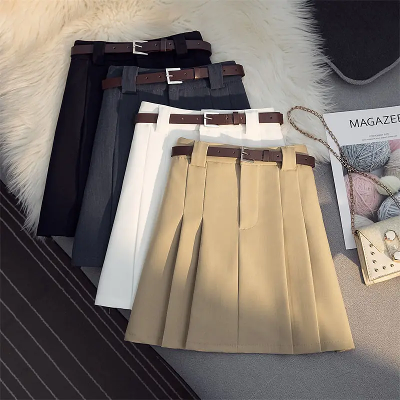 New Summer Women's Pleated Skirt Women's A-line Skirt 2022 New Korean Style Short Skirt Tennis Skirt Above Knee, Mini
New Summer Women's Pleated Skirt Women's A-line Skirt 2022 New Korean Style Short Skirt Tennis Skirt Above Knee, Mini
