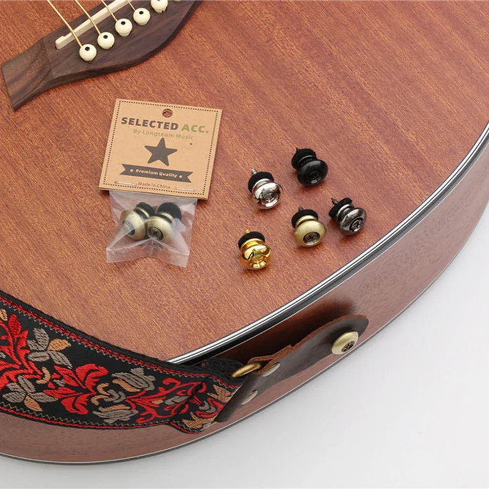 2Pcs Guitar Strap Buckle Guitar Strap Button Locks Secure Screw Bass Ukulele Belt Buckle Buttons Guitar Parts & Accessories
2Pcs Guitar Strap Buckle Guitar Strap Button Locks Secure Screw Bass Ukulele Belt Buckle Buttons Guitar Parts & Accessories