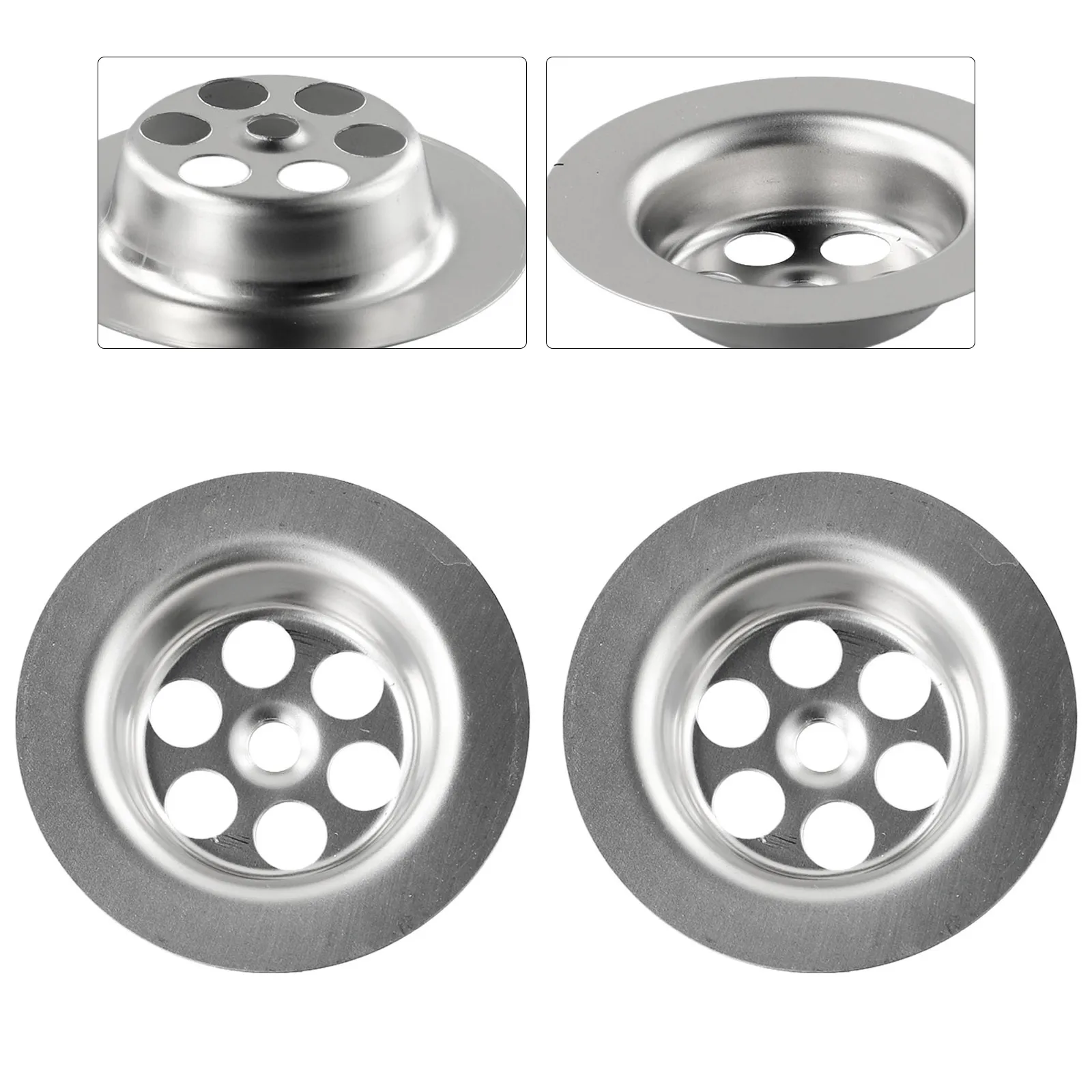 Effective Stainless Steel Sink Plug Hole Cover Drainer Accessories, Outer Diameter 64mm, Prevent Blockage, 2PCS
Effective Stainless Steel Sink Plug Hole Cover Drainer Accessories, Outer Diameter 64mm, Prevent Blockage, 2PCS