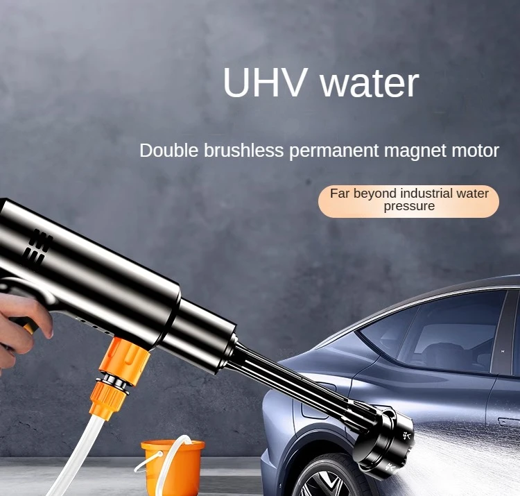 

Portable High Pressure Washer with Lithium Battery for Car Washing and Cleaning