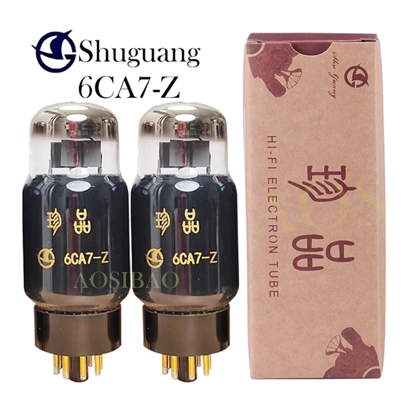 

SHUGUANG 6CA7 6CA7-Z Vacuum Tube Upgrade EL34 KT77 6L6GC 6P3P EL34B 5881 6CA7 Electron Tube DIY Amplifier Kit Hifi Audio Valve