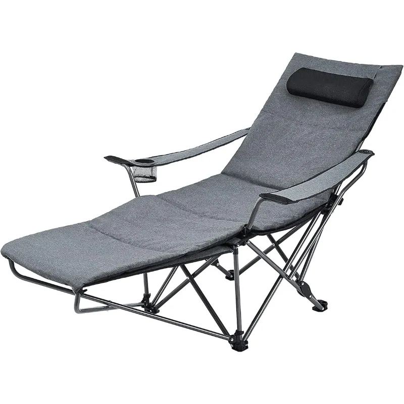 Suntime Adjustable Reclining Lounge Mesh Chair, Portable Folding Camping Chair with Removable Cotton Cushion
Suntime Adjustable Reclining Lounge Mesh Chair, Portable Folding Camping Chair with Removable Cotton Cushion