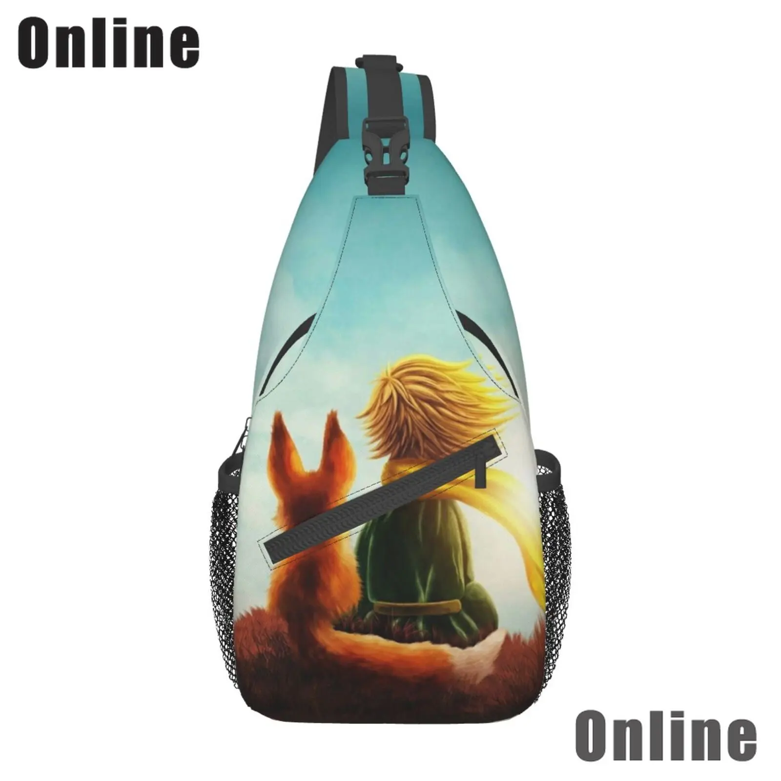 Little Prince Art Print Sling Backpack Sling Bag Travel Crossbody Bag Triangle Chest Daypack Purse Hiking Shoulder Bag
Little Prince Art Print Sling Backpack Sling Bag Travel Crossbody Bag Triangle Chest Daypack Purse Hiking Shoulder Bag