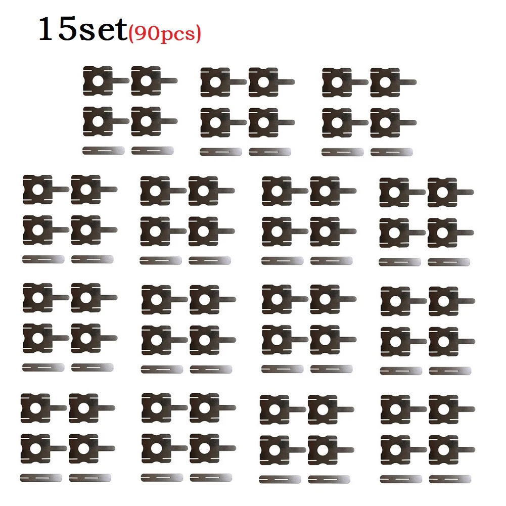 90pcs Nickel Plate Steel Y-shaped Battery Plating Nickle Sheet For Makita Nickel Plated Steel Strap Strip Battery Pack Spot Weld
90pcs Nickel Plate Steel Y-shaped Battery Plating Nickle Sheet For Makita Nickel Plated Steel Strap Strip Battery Pack Spot Weld