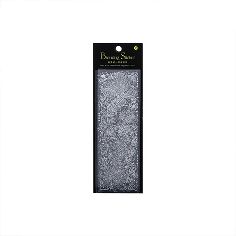 Silver Stickers 3 Sheets Hot Decorative Stick Labels Adhesive Diy Creativity hollow out Sticker Scrapbooking material
Silver Stickers 3 Sheets Hot Decorative Stick Labels Adhesive Diy Creativity hollow out Sticker Scrapbooking material