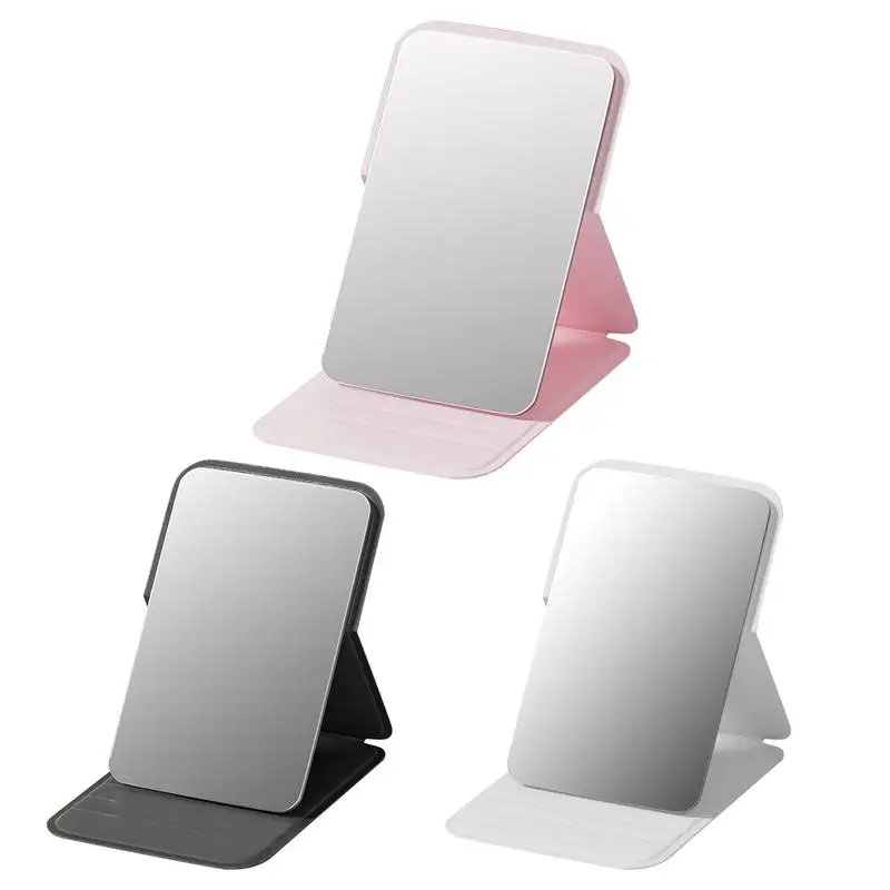 Foldable Travel Mirror Crystal Clear Reflection Outdoor Travel Desktop Makeup Mirror No Distortion Handheld Makeup Pocket Mirror
Foldable Travel Mirror Crystal Clear Reflection Outdoor Travel Desktop Makeup Mirror No Distortion Handheld Makeup Pocket Mirror