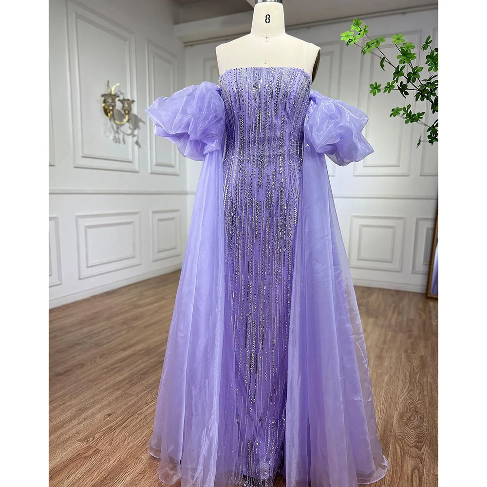 Blue Sexy Strapless Mermaid Sparkly Puff Sleeves Crystal Beaded Evening Dresses Gowns For Women Party 9 Mallzona S40103d6f5261433695013cbe525daffdo Blue Sexy Strapless Mermaid Sparkly Puff Sleeves Crystal Beaded Evening Dresses Gowns For Women Party Mallzona