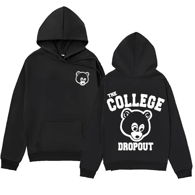Rapper Kanye West The College Dropout Hoodies 90s Vintage Men Women Hip Hop Punk Funny Pullovers Oversized Hooded Y2K Streetwear
Rapper Kanye West The College Dropout Hoodies 90s Vintage Men Women Hip Hop Punk Funny Pullovers Oversized Hooded Y2K Streetwear