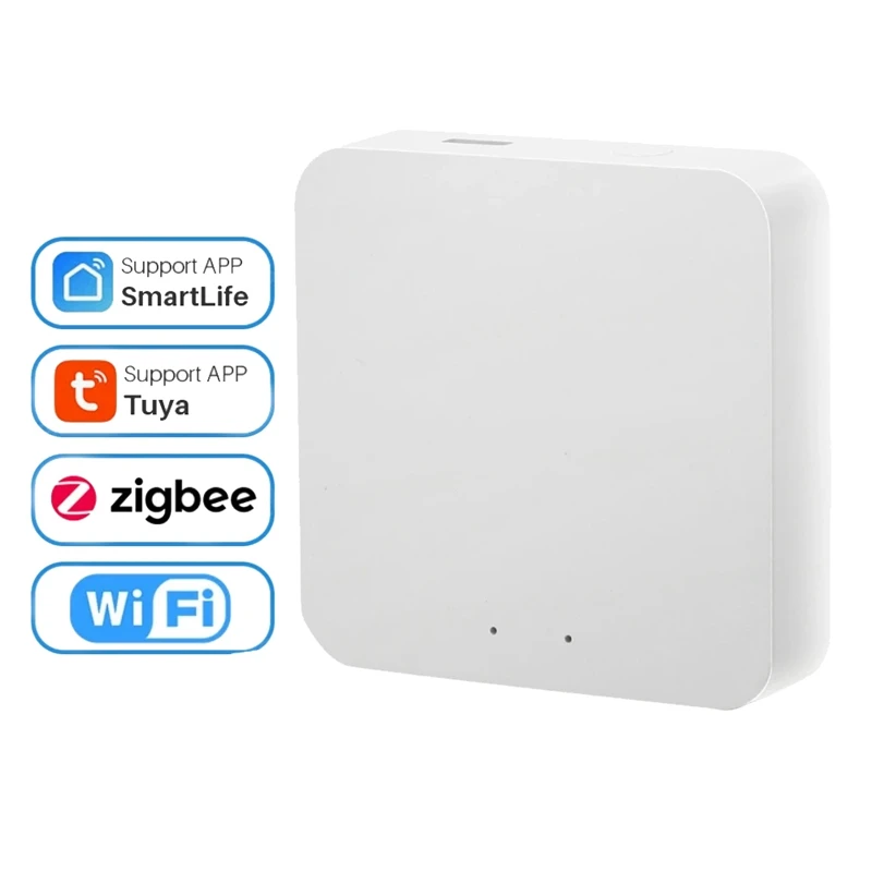 

Беспроводной мост Tuya Zigbee 3,0 для умного дома, хаб с дистанционным управлением через приложение, работает с Alexa Google Home