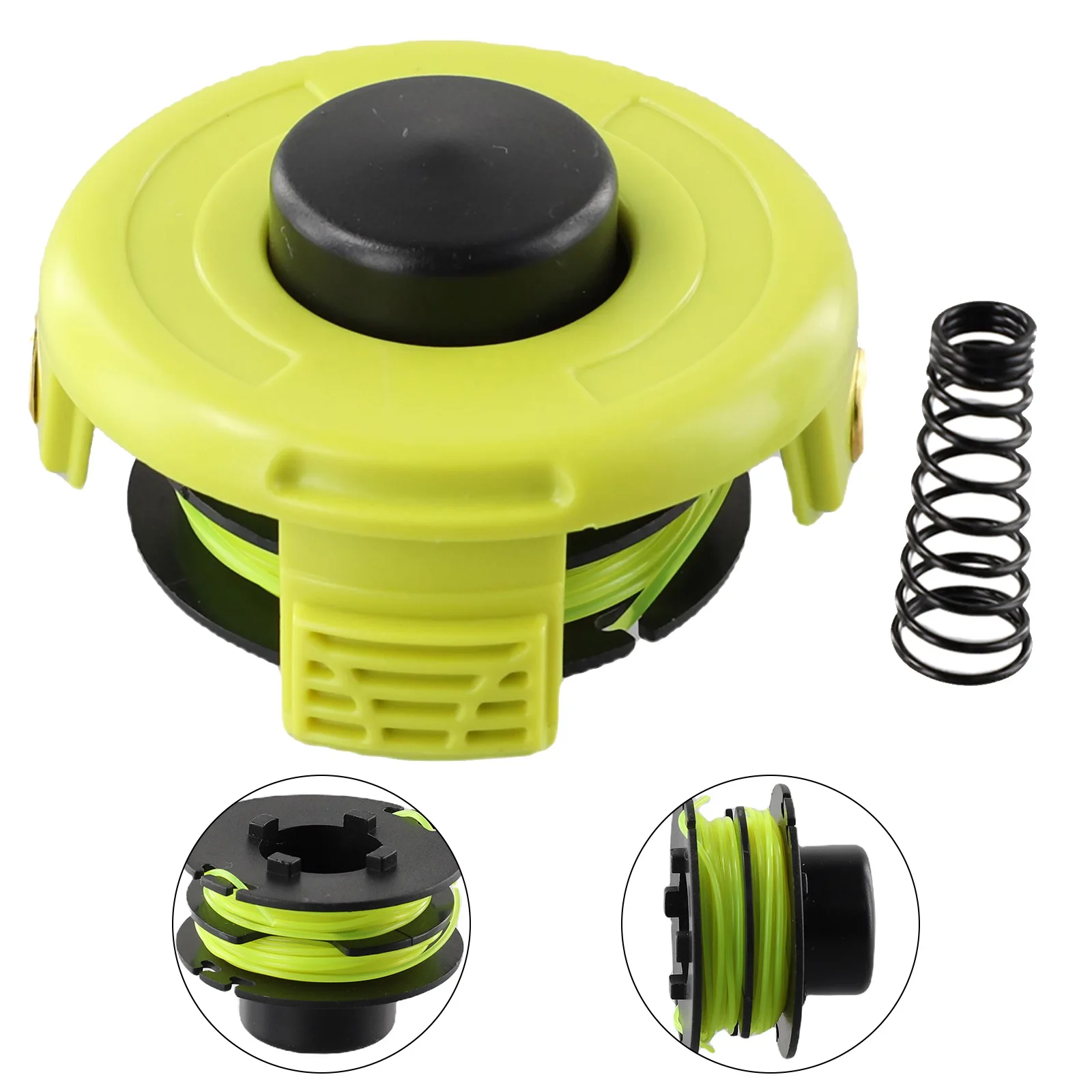 *Trimmer *Spool* Line And* Cover Spring Set For Ryobi RAC118 1.2 Mm RLT3525S Spool And Cap Spring Set Grass Trimmer Garden Tools
*Trimmer *Spool* Line And* Cover Spring Set For Ryobi RAC118 1.2 Mm RLT3525S Spool And Cap Spring Set Grass Trimmer Garden Tools