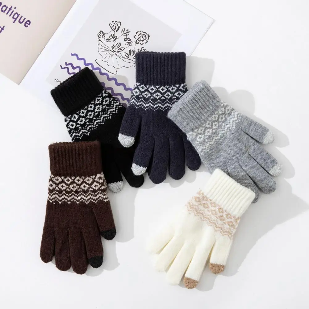 Non-slip Gloves for Winter Winter Warm Knitted Gloves for Women Men Touch Screen Full Finger Gloves for Weather Sports for Men
Non-slip Gloves for Winter Winter Warm Knitted Gloves for Women Men Touch Screen Full Finger Gloves for Weather Sports for Men