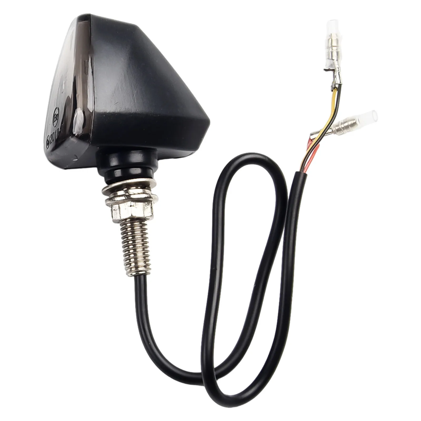 

Universal Bike Amber LED Turn Signal Indicator Blinker Light Lamp Easy Installation Durable ABS Material Enhance Safety