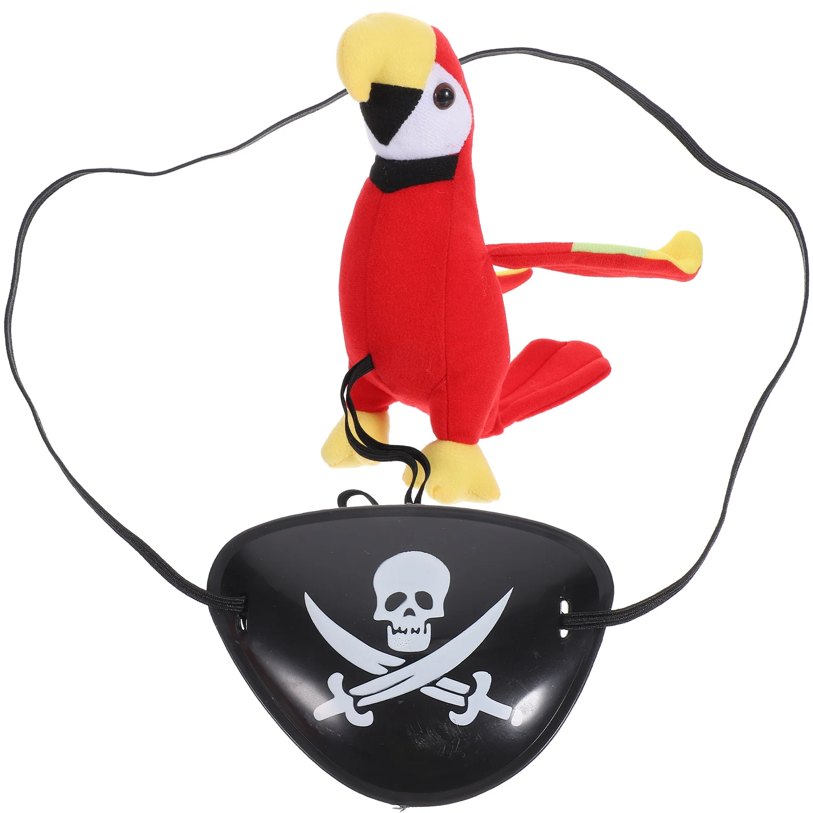 

Stuffed Parrot Pirate Party Simulated Plush Artificial Dress Up Props Simulation Toy Pp Cotton Photo