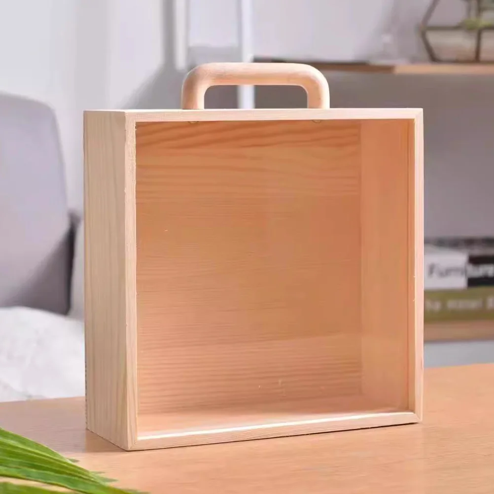 Gift Suitcase Sundries Storage Jewelry Boxes Vanity Display Cabinet Earring Wooden Container
Gift Suitcase Sundries Storage Jewelry Boxes Vanity Display Cabinet Earring Wooden Container