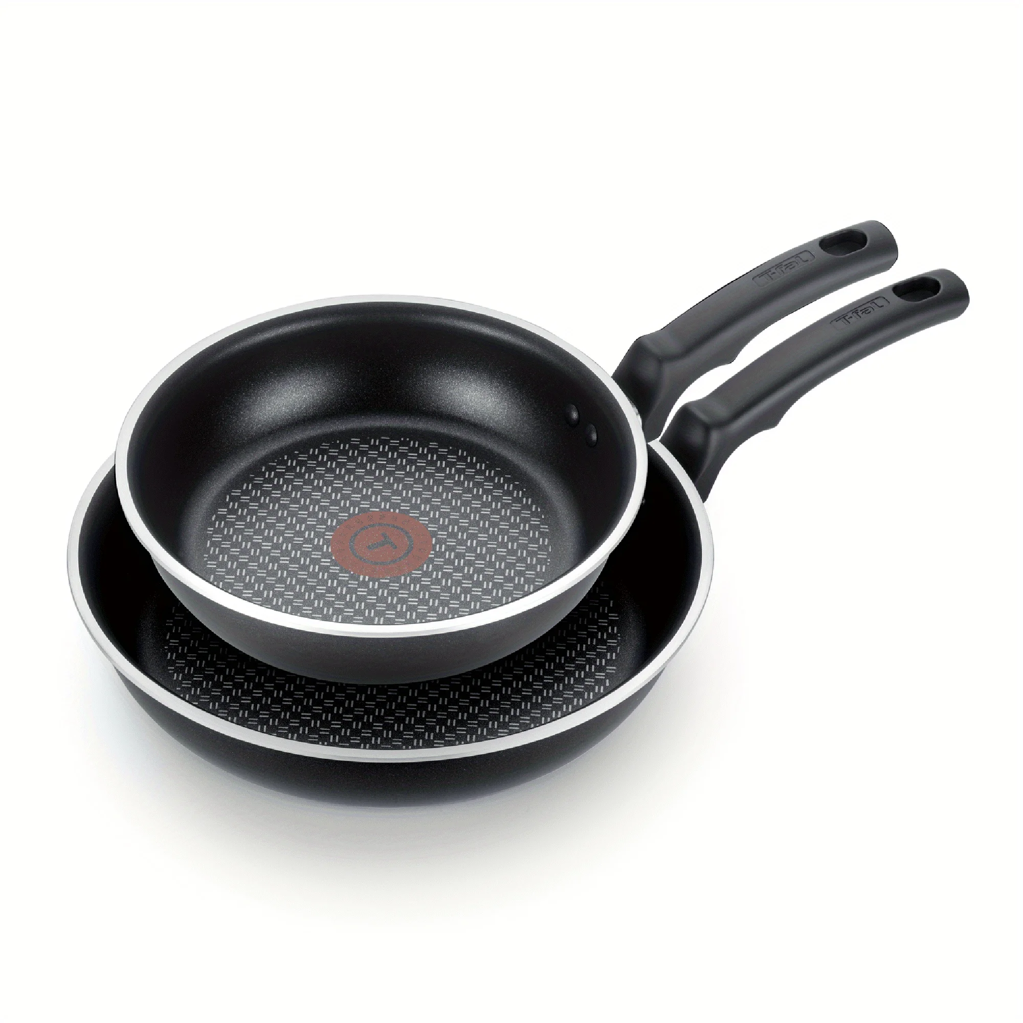 T-fal Cook & Strain Nonstick 2 Piece Fry Pan Cookware Set, 9.5 and 11 inch, Black, Dishwasher Safe Spill stopper lid Pot cover h
T-fal Cook & Strain Nonstick 2 Piece Fry Pan Cookware Set, 9.5 and 11 inch, Black, Dishwasher Safe Spill stopper lid Pot cover h