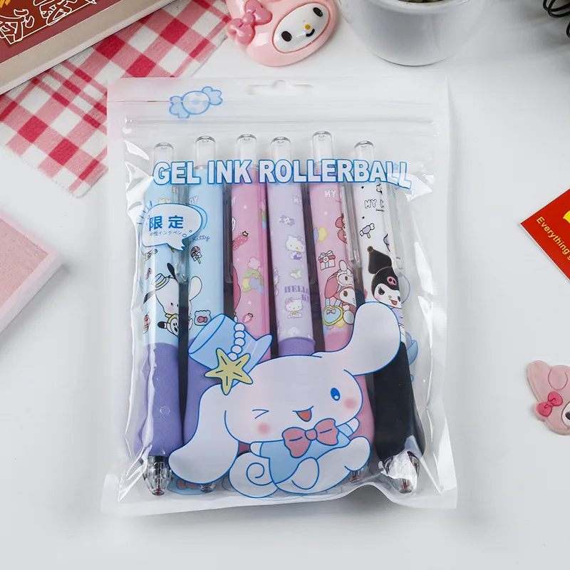 36 шт/лот Sanrio Creative Press Gel Pen Set Cute 0.5mm Black Ink нейтральные ручки рекламные школьные принадлежности офиса подарок
36 шт/лот Sanrio Creative Press Gel Pen Set Cute 0.5mm Black Ink нейтральные ручки рекламные школьные принадлежности офиса подарок