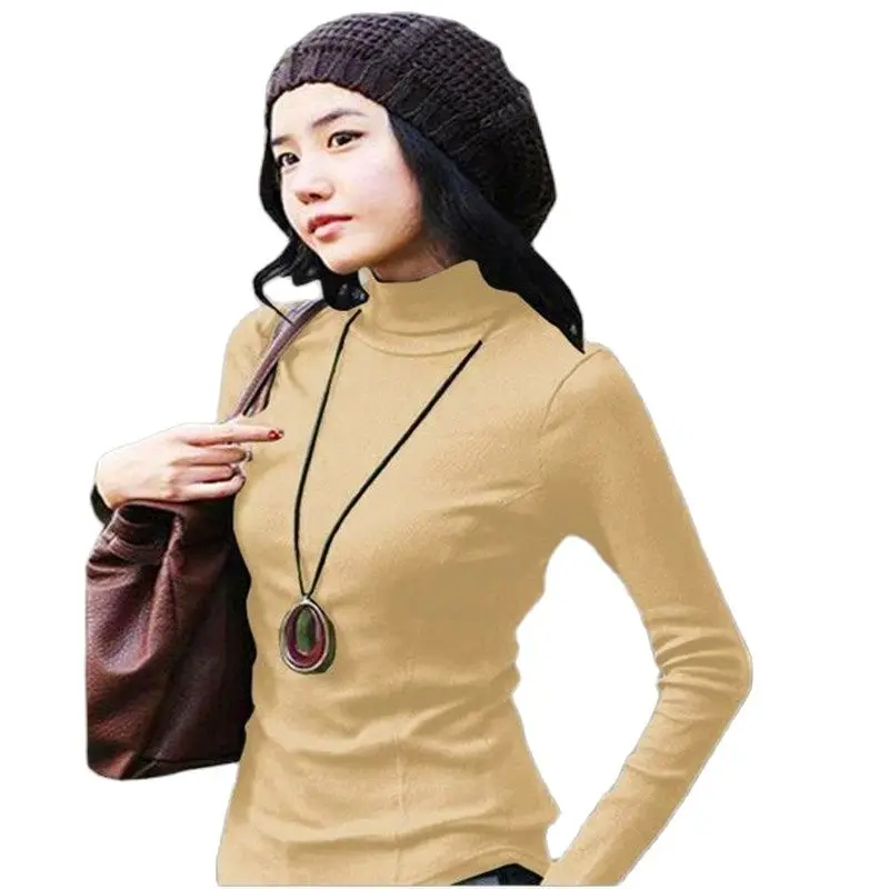 Women's Turtleneck Warm Slim Sweater 100% Cotton Stretch Hedging Irregular Spring Autumn Winter Hot Sale
Women's Turtleneck Warm Slim Sweater 100% Cotton Stretch Hedging Irregular Spring Autumn Winter Hot Sale